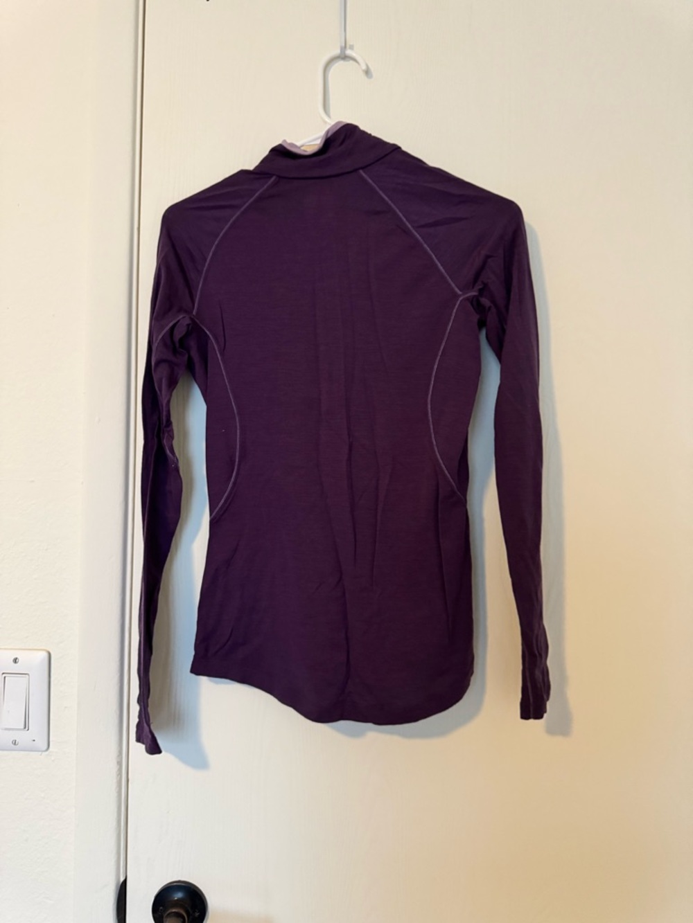 Icebreaker Purple Merino 150 Long Sleeve Top - Picture 2 of 4